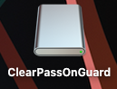 macOS "ClearPassOnGuard" mounted DMG icon on desktop.